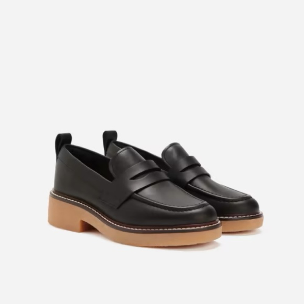 Everlane The Gum Sole Penny Loafer Leather Size 6.5